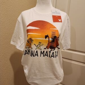 Disney The Lion King White Kids T-Shirt